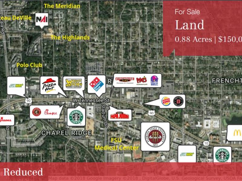 Land for Multi-Family Develop, Jd : Tallahassee : Leon County : Florida