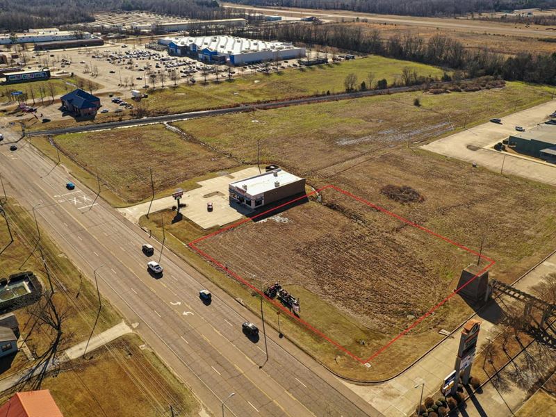 Hwy 45 Alt Commercial Lot 2 : West Point : Clay County : Mississippi