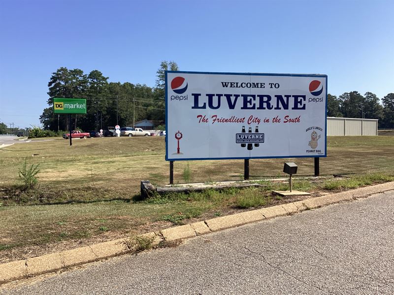 Wise Commercial Lot : Luverne : Crenshaw County : Alabama