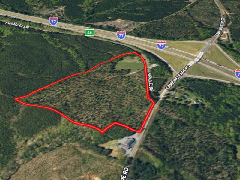 I-77 Corridor Commercial Land : Winnsboro : Fairfield County : South Carolina