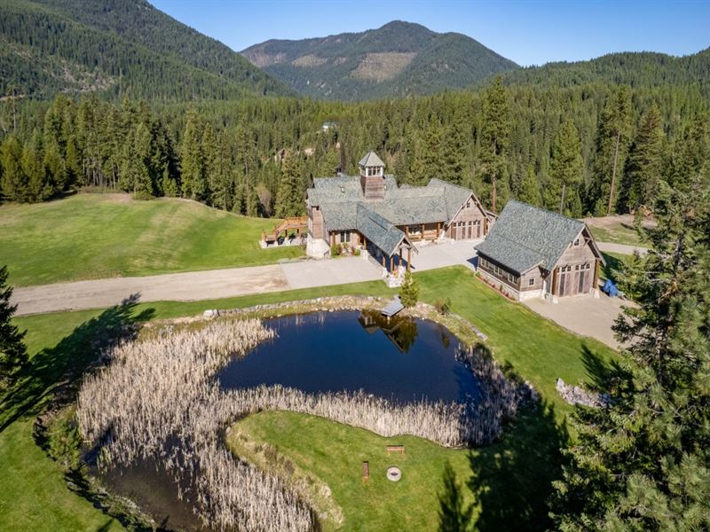 The Lodge at Trout Creek : Trout Creek : Sanders County : Montana