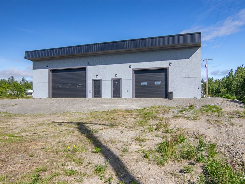 2500 sq ft Warehouse in Otna : Soldotna : Kenai Peninsula Borough : Alaska