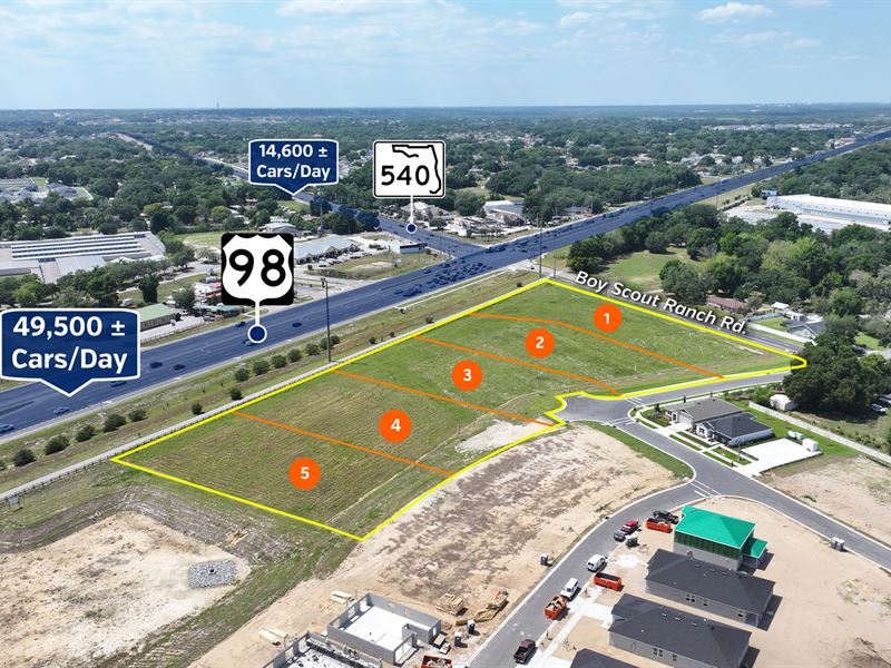 Hwy 98 Commercial Pads : Lakeland : Polk County : Florida