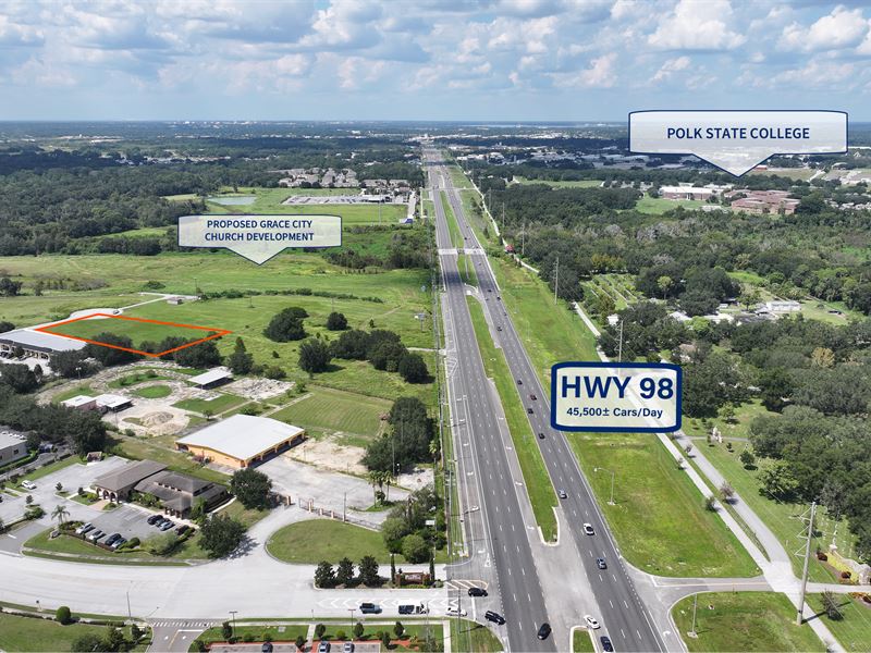 Lakeland 1.4 Acre Flex Land : Lakeland : Polk County : Florida