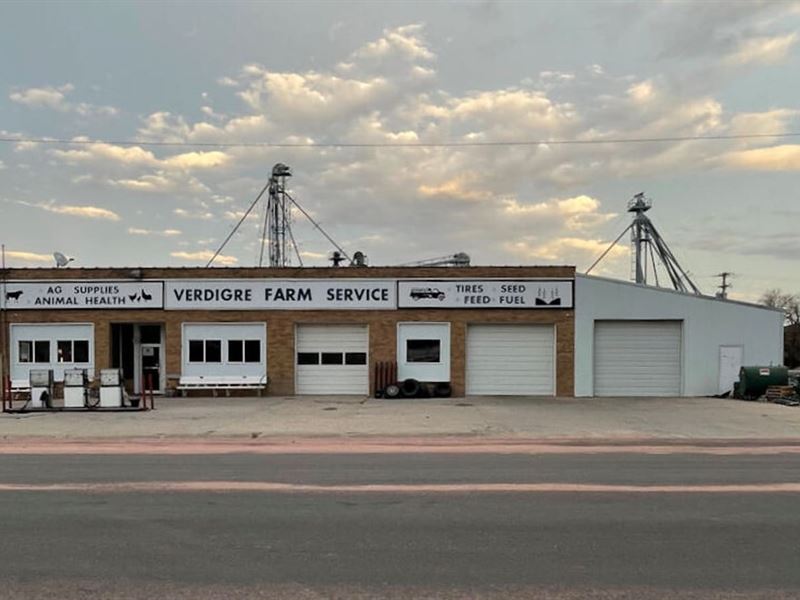 Verdigre Farm Service, Verdigre : Verdigre : Knox County : Nebraska