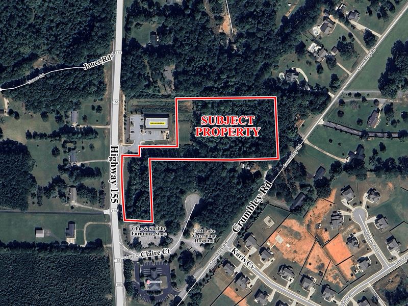 5.66 Acres, Land for Sale : McDonough : Henry County : Georgia