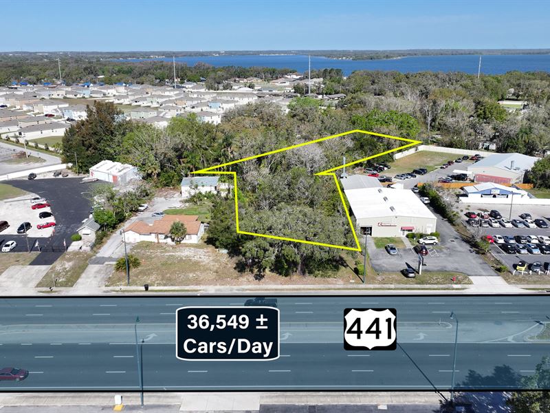 1.30 Acre Commercial Lot Hwy 441 : Leesburg : Lake County : Florida