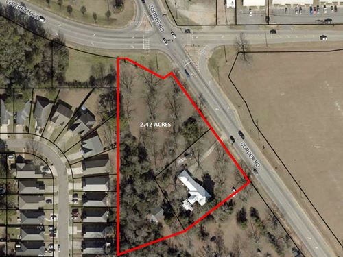2.42 Acre Commercial Tract : Warner Robins : Houston County : Georgia